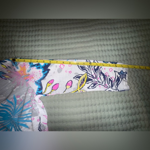 Fresh Produce Floral Print Women's Top. 3/4 sleeve. Size M. VGUC - Picture 9 of 10